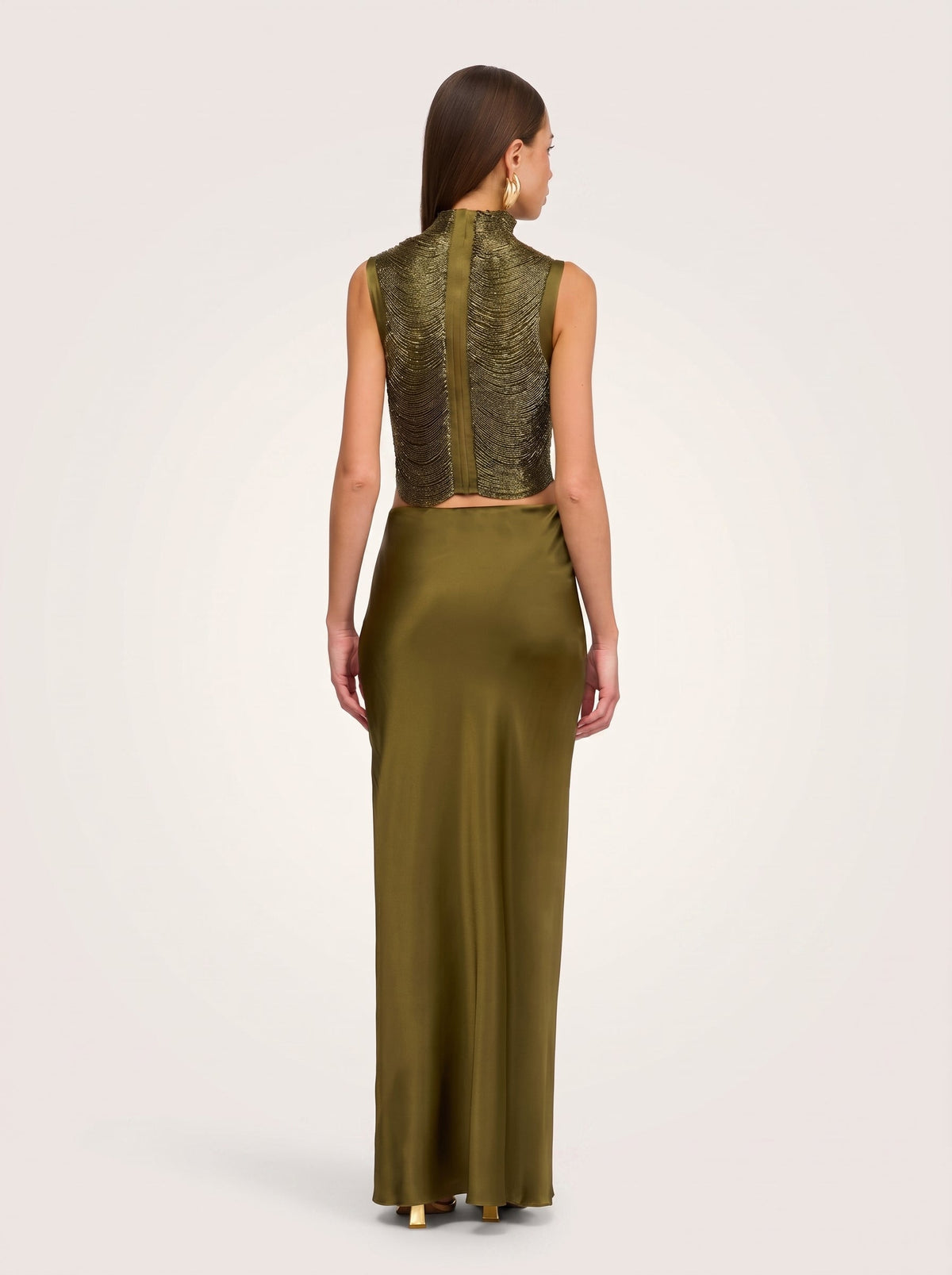 Olive Fringe Set