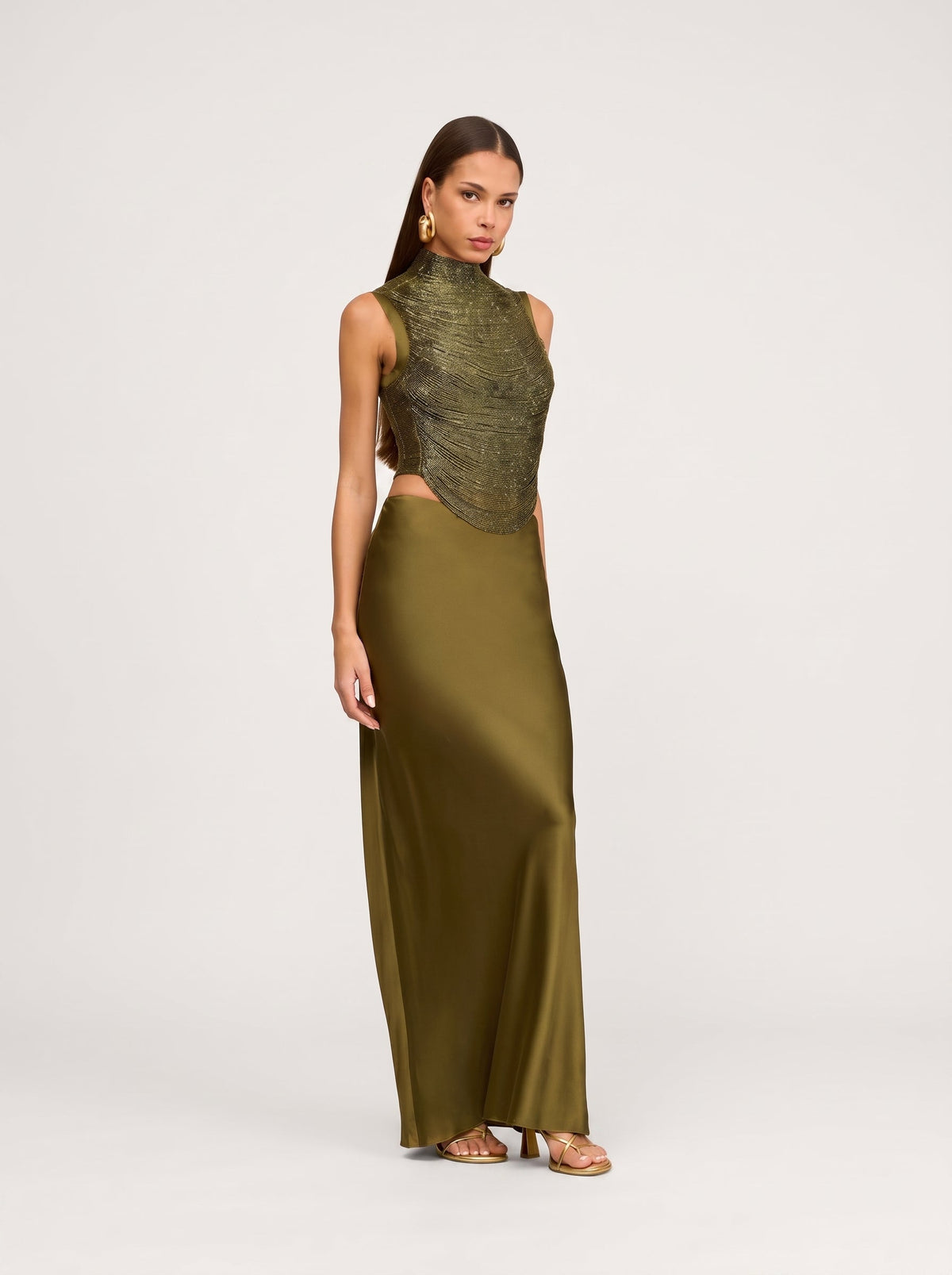 Olive Fringe Set