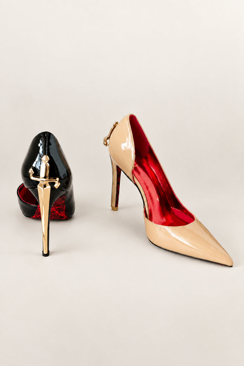 Pointed Stiletto Sword Pump