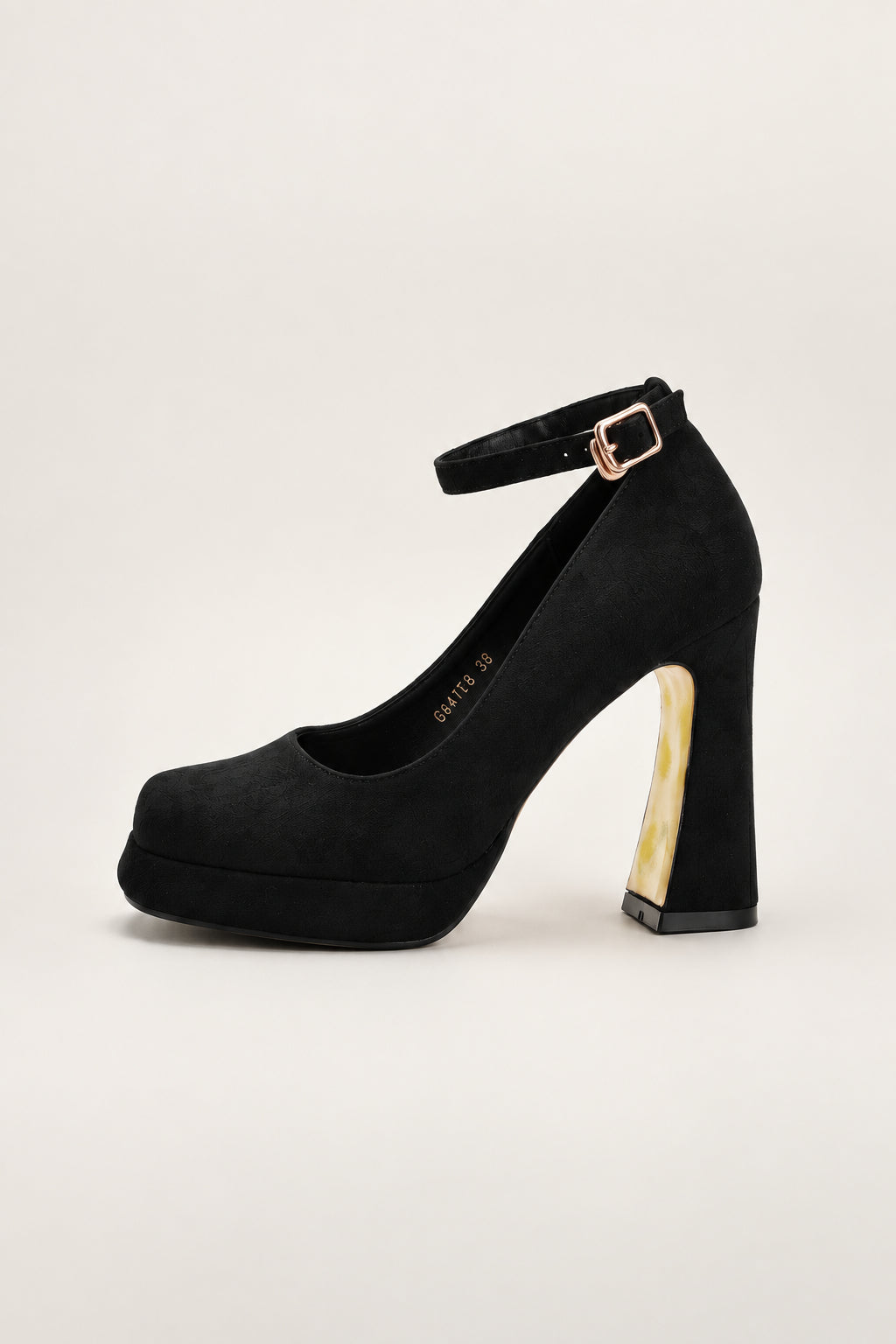 Square Toe Platform Heel